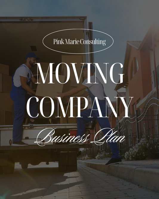 MOVING COMPANY BUSINESS PLAN