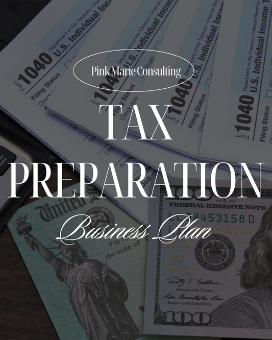 TAX PREPARATION COMPANY BUSINESS PLAN