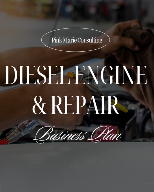 DIESEL ENGINE & REPAIR BUSINESS PLAN