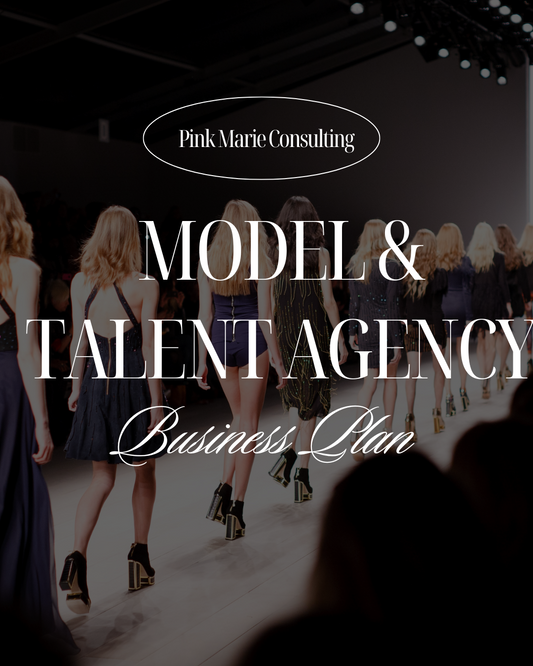 MODEL & TALENT AGENCY BUSINESS PLAN