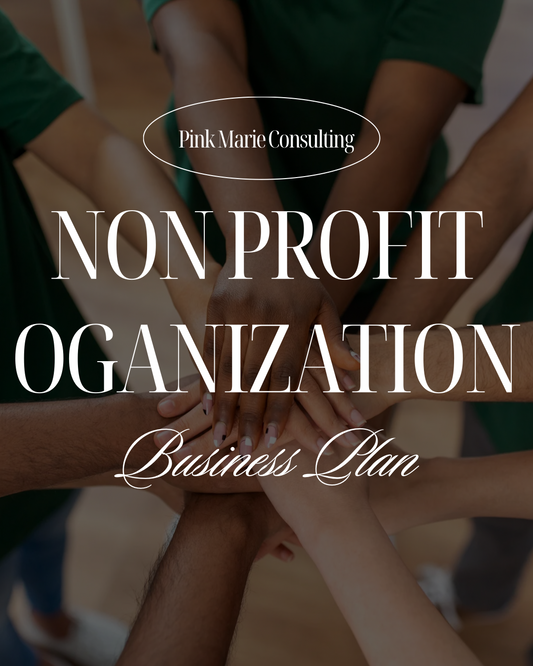 NON-PROFIT ORGANIZATION BUSINESS PLAN