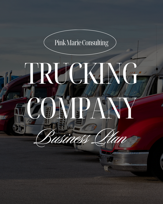 TRUCKING COMPANY BUSINESS PLAN