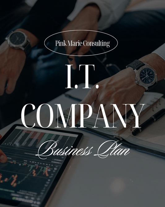 I.T. COMPANY BUSINESS PLAN