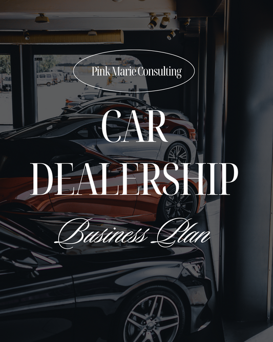 CAR DEALERSHIP BUSINESS PLAN